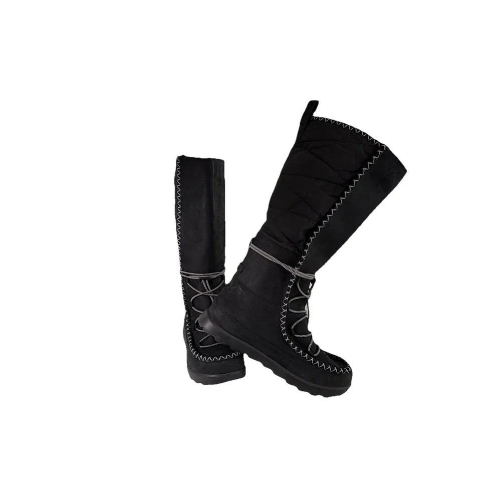 The North Face Sisque Waterproof Tall‎ Black Boot Women's Size 7 No Box